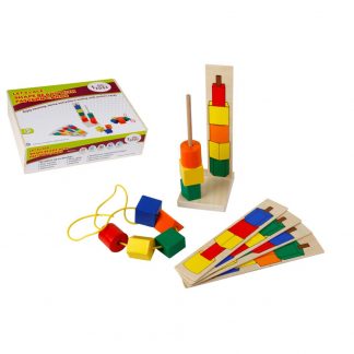 Shapes beads with pattern cards