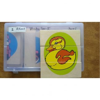 Wooden 3 piece Puzzle II