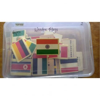 Wooden flags