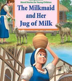 The Milkmaid And Her Jug Of Milk
