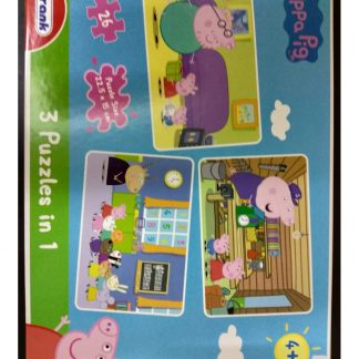 Peppa pig 3 puzzles in 1    (26)