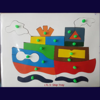 Ship tray puzzle