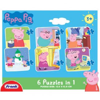 Peppa Pig Jigsaw puzzle 6 in 1