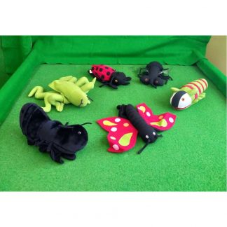 Insects hand puppets