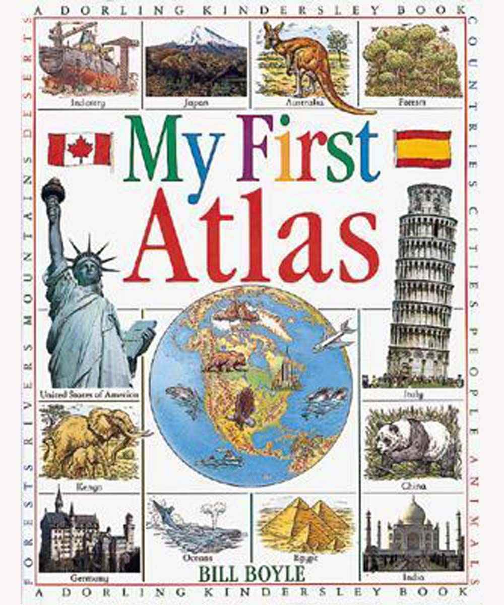 DK-First-Atlas | Khushi Toy Book Library