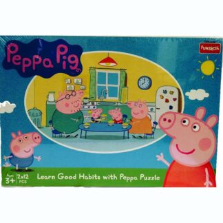Learn good habits with Peppa Puzzle
