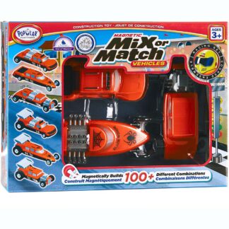 Magnetic mix or match vehicles