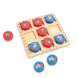 Peppa vs George Tic Tac Toe