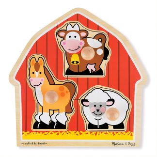 Jumbo Knob Puzzle Barnyard Animals