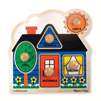 Jumbo Knob Puzzle First Shapes