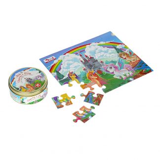 Unicorn & Pony 2 in 1 colouring jigsaw puzzle