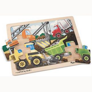 Wooden Jigsaw Construction Site