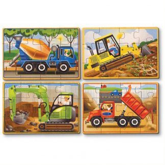 Wooden Jigsaw Puzzles In A Box